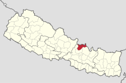 Vị trí huyện Rasuwa trong khu Bagmati