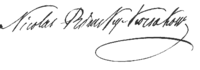 Rimsky-Korsakov's signature