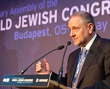 Роберт Сингер, Всемирный еврейский конгресс, CEO.jpg