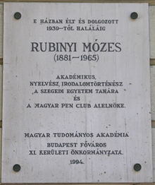 Mózes Rubinyi