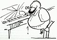 自画像，描绘自己在弹钢琴