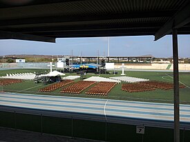 El Ergilio Hato Stadium en Willemstad fue la sede de la final.