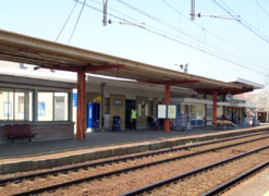 Intérieur de la gare.