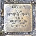 Stolperstein in Oedheim für Rosa Mergentheimer (4. September 2019)