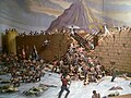 A diorama of the assault by the Royal Scots at the Siege of San Sebastián in July 1813[8]