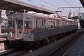 Y000系入線使用的東急7000系列車（1998年頃）