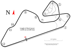 Tracciato di Oran Park Raceway