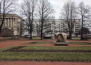 Troitskaya Square: Solovetsky Stone, House of Tsarist Political Prisoners