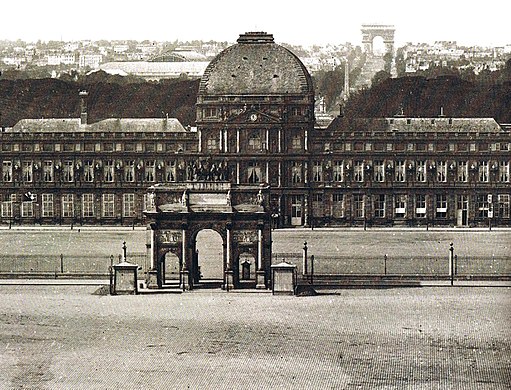 Tuileries vers 1860