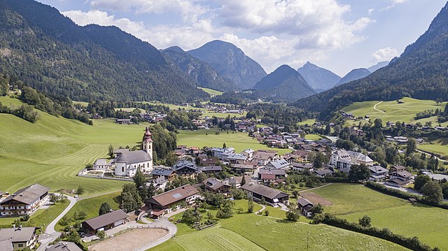 Blick über Unken