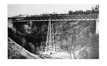 autre vue de la mise en charge du viaduc