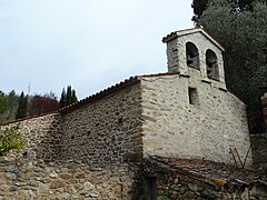 Angle Nord-Ouest de l'église Saint-Sylvestre