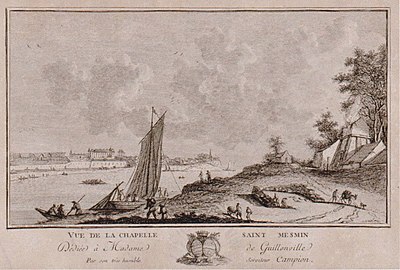 Vue de La Chapelle (Charles Michel Campion, 1773[69])