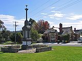 War Memorial and Post Office