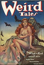 Weird Tales cover image for January 1938