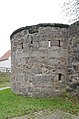 Halbschalenturm im Nordwesten, von Nordwesten weitere Bilder