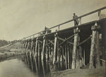 Мост церазь Лясную, 2.02.1916 г.