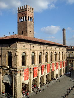 1070 - Bologna - Palazzo del PodestÃ  - Foto Giovanni Dall'Orto, 9-Feb-2008