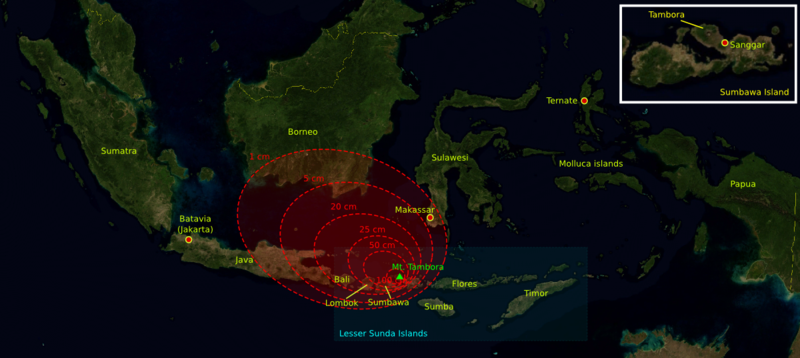 1815 Tambora eruption