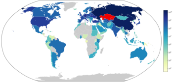 A map of Kazakhstan's imports, 2013 2013Kazakhstani imports.PNG