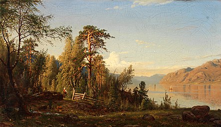 Udsigt til fjord (1890)