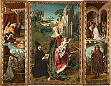 Retable of the Virgin of Montserrat by Bartolomé Bermejo