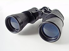 Objective lenses of binoculars Binocular 20101111 b.jpg