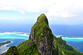 Tropical climate in Bora Bora (French Polynesia)