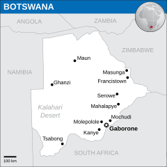 Mapa opisywanego kraju