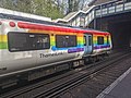 Thameslink Class 700155 with a rainbow livery to celebrate gay pride.[7]