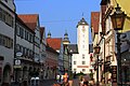 Burgstraße mit Blick auf das Schloss