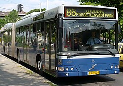 Volvo 7700A busz a 86-os vonalán