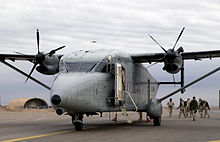 A C-23B Sherpa, similar to the one that crashed on 26 November 2008. C-23B-1.jpg