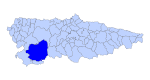 Cangas del Narcea Asturies map.svg