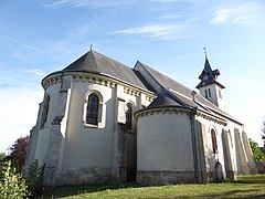 Chevet, chapelle et clocher.