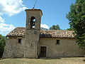 The St. Anthony's Church is placed at the end of Macchie