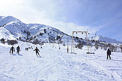 Ski trail in Chimgan (2009)