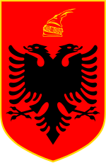 Miniatura para Escudo de Albania