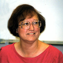 Connie Willis på Clarion West, 1998.