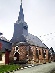 Façade et nef de l'église