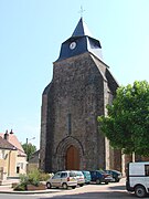 L'entrée de l'église, en 2008.