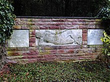 Emil Häfely -Meyer (1866–1939), Dr. Ing. h. c. Fabrikant für elektrische Isoliertechnik, Politiker, Familiengrab auf dem Friedhof Hörnli, Riehen, Basel-Stadt