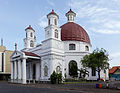 Blenduk Church, Semarang. Built in 1753, it is the oldest church in the province.