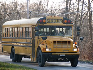 English: 1997 Crown by Carpenter 3800 School Bus