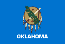 Description de l'image Flag of Oklahoma.svg.