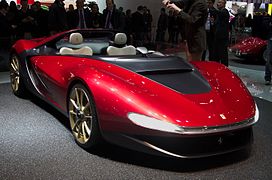 Ferrari Pininfarina Sergio Concept, pour les 60 ans de collaboration Ferrari / Pininfarina en 2013-2014.