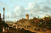 Port rybacki, Jan van Goyen