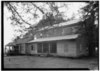 Historic American Buildings Survey, Harry L. Starnes, Photographer June 4, 1936 REAR ELEVATION. - Hail-Blount House, Texas Route 21, San Augustine, San Augustine County, TX HABS TEX,203-SAUG,5-2.tif