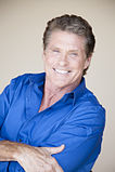 Actor David Hasselhoff appeared in live-action as himself in The SpongeBob SquarePants Movie; he parodied himself in the television program Baywatch.[33]