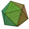 Icosahedron animated